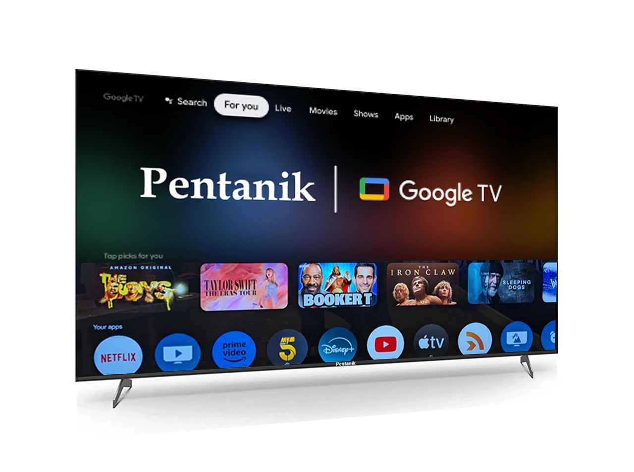Pentanik Google TV 85 Inch 4K FL VC, view 2
